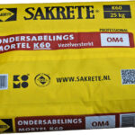 Sakrete Ondersabelingsmortel 25kg