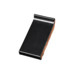 Raamdorpel 21,5cm Zwart Verglaasd