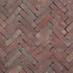 Ruston Getrommeld Dikf. Paars/Rood