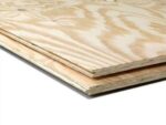 Underlaymentplaat Vuren 244x59cm. dikte 18mm.  Tong & Groef