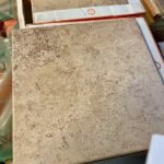 Vloertegel Bruin Gevlamd 47x47