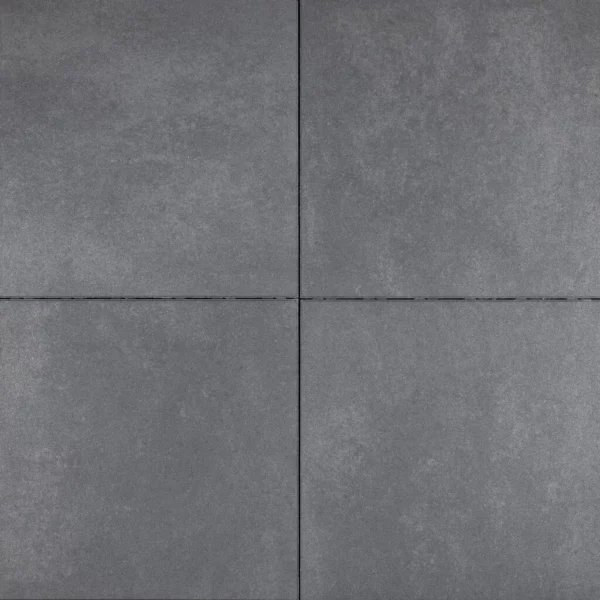 Betontegel Trippel T Zwart/Grijs Genuanceerd 60x60x4