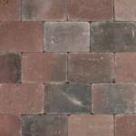 Trommelsteen Rood Genuanceerd 20x30x6