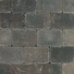 Trommelsteen Bruin/Zwart Genuanceerd 20x30x6