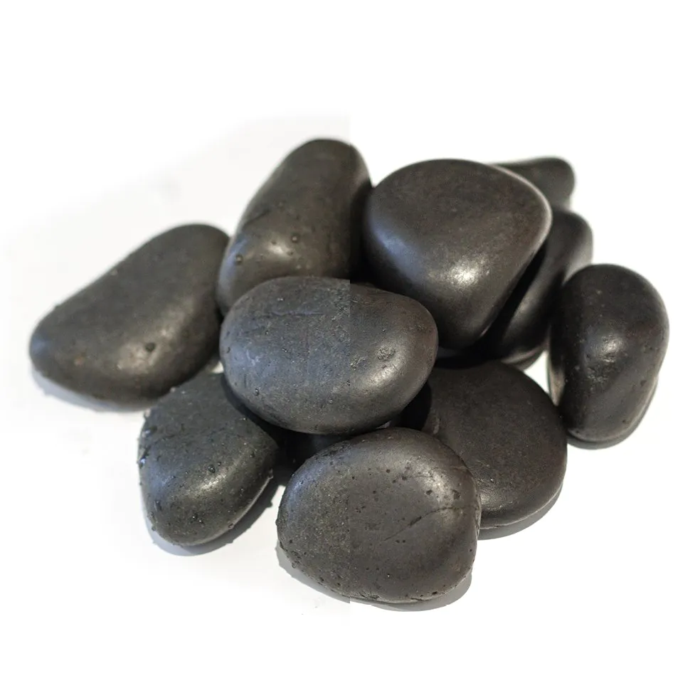 Asia Pebbles Zwart Asia Beach Pebbles Zwart 50-70mm - Afbeelding 1