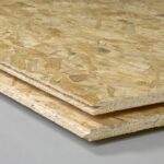 OSB plaat 244x122cm. dikte 18mm. Tong & Groef