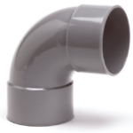PVC Bocht 90gr. Ø75mm