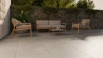 Keramische tegel Recco Greige 60x60x3 - Afbeelding 2